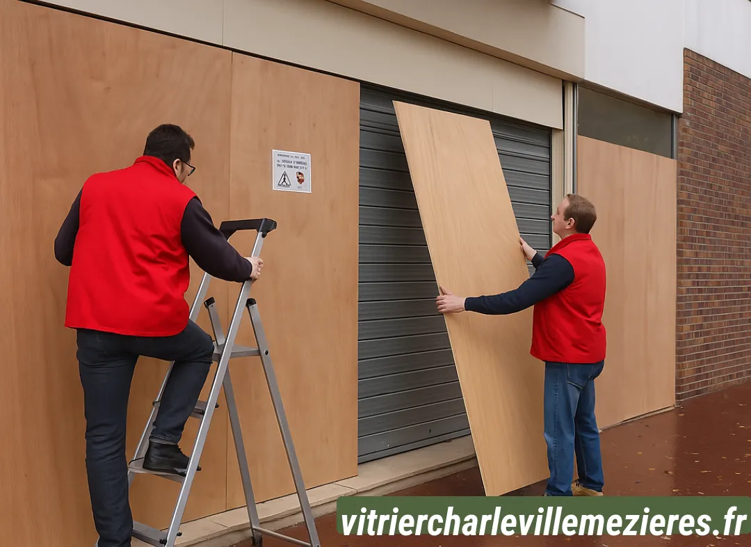 Mise en sécurité fermeture provisoire Charleville-Mézières